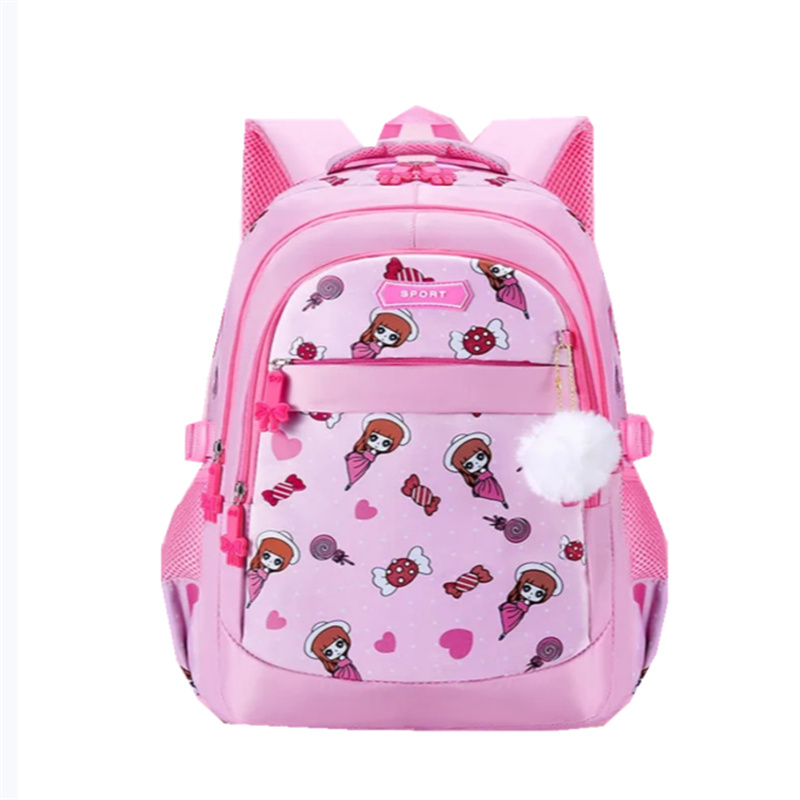 Student schoolbag 1-6 grade ridge protection load reduction backpack LZJ-3854