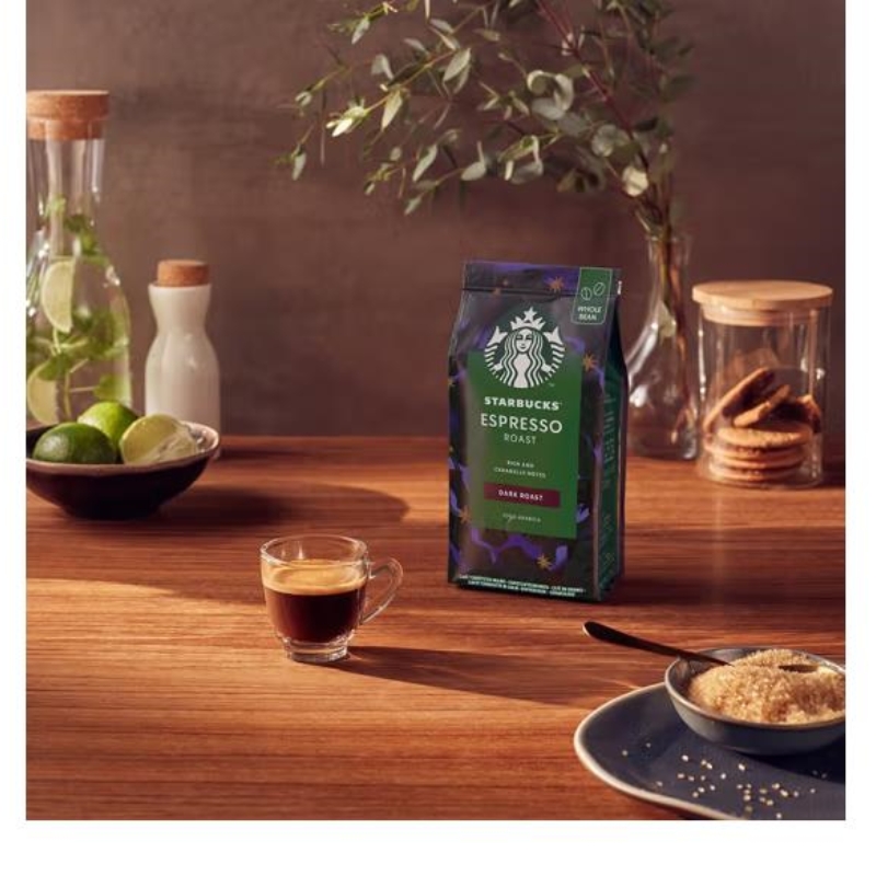 进口 Starbucks星巴克原装进口咖啡豆 派克市场200g 浓缩烘焙200g详情9