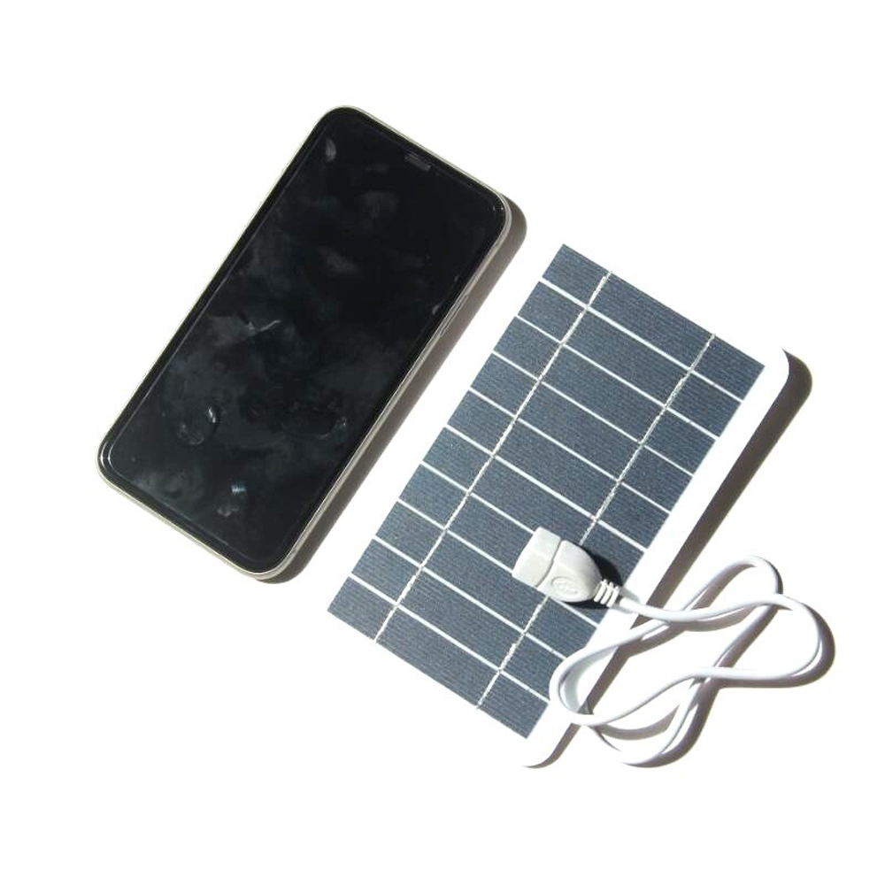2W 5V 太阳能手机充电板 太阳能充电器 户外手机充电器详情图3