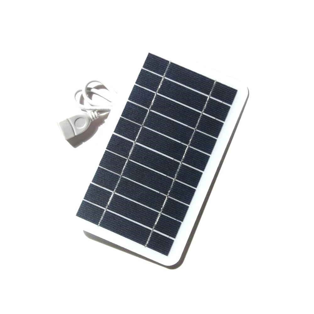 2W 5V 太阳能手机充电板 太阳能充电器 户外手机充电器详情6