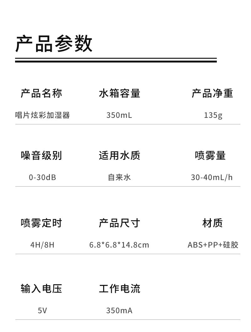 小家电加湿器  家用加湿器 家用电器 居家用品详情15