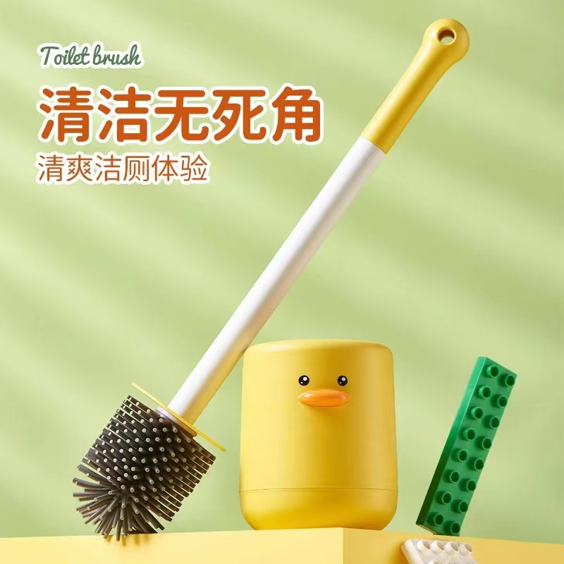 马桶刷/刷厕所/硅胶刷产品图