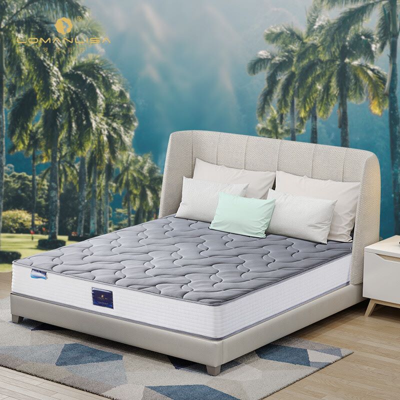 LOMANLISA Foshan standard latex coconut mattress 1.8m bed bed mattress soft and hard moderate ridge protection coconut mat Murphy thickness: 22cm imported latex
