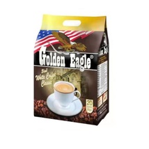 俄罗斯进口 金鹰三合一白咖啡 600g咖啡俄罗斯风味三合一速溶咖啡 西餐 三合一白咖啡