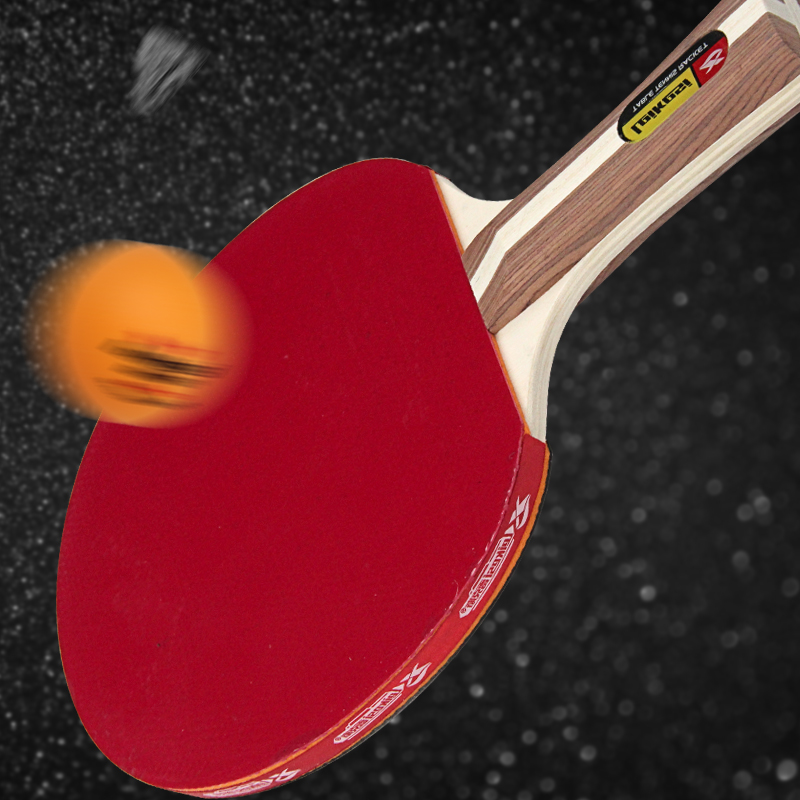 Leikesi Table Tennis Racket Pingpong Paddle 5 Layers Wood Indoor Training Professional Pingpong Racket Horizontal Grip