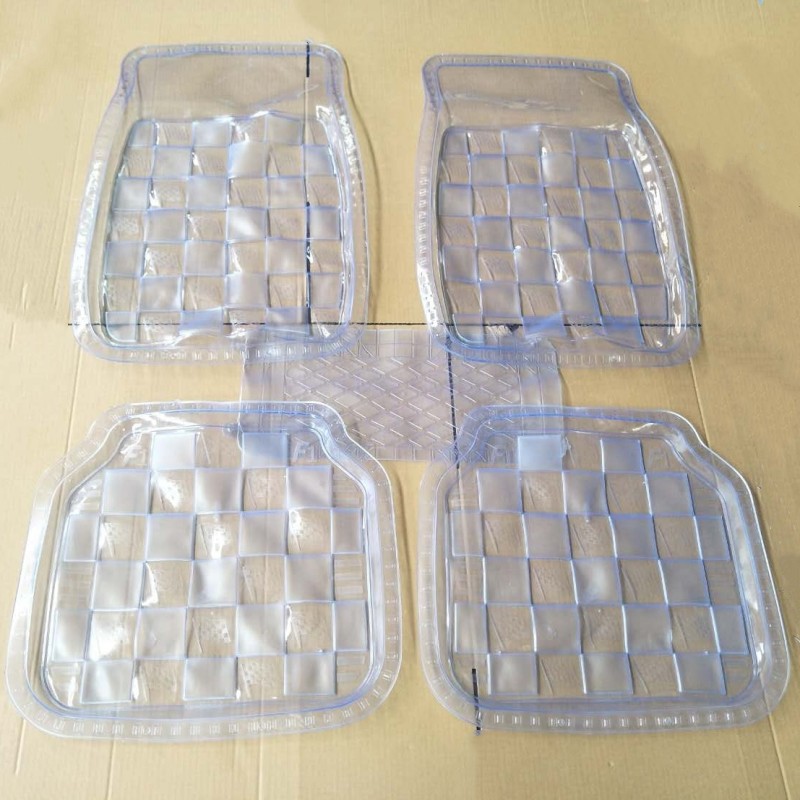 汽车PVC通用脚垫5pc  四季通用脚垫 防滑防水QW -350