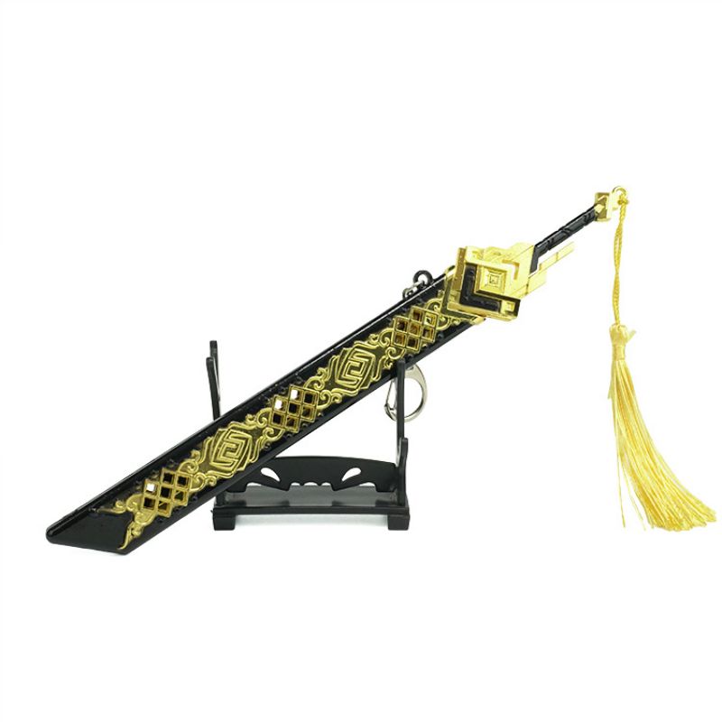 云玲 新款原神游戏周边 22厘米斫峰之刃带剑鞘模型摆件详情1