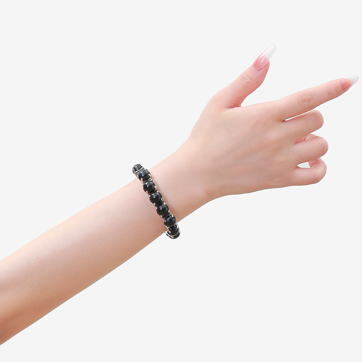 New European and American fashion Bohemian rice bead bracelet, creative single-layer stacked bracelet, versatile bracelet Item Picture