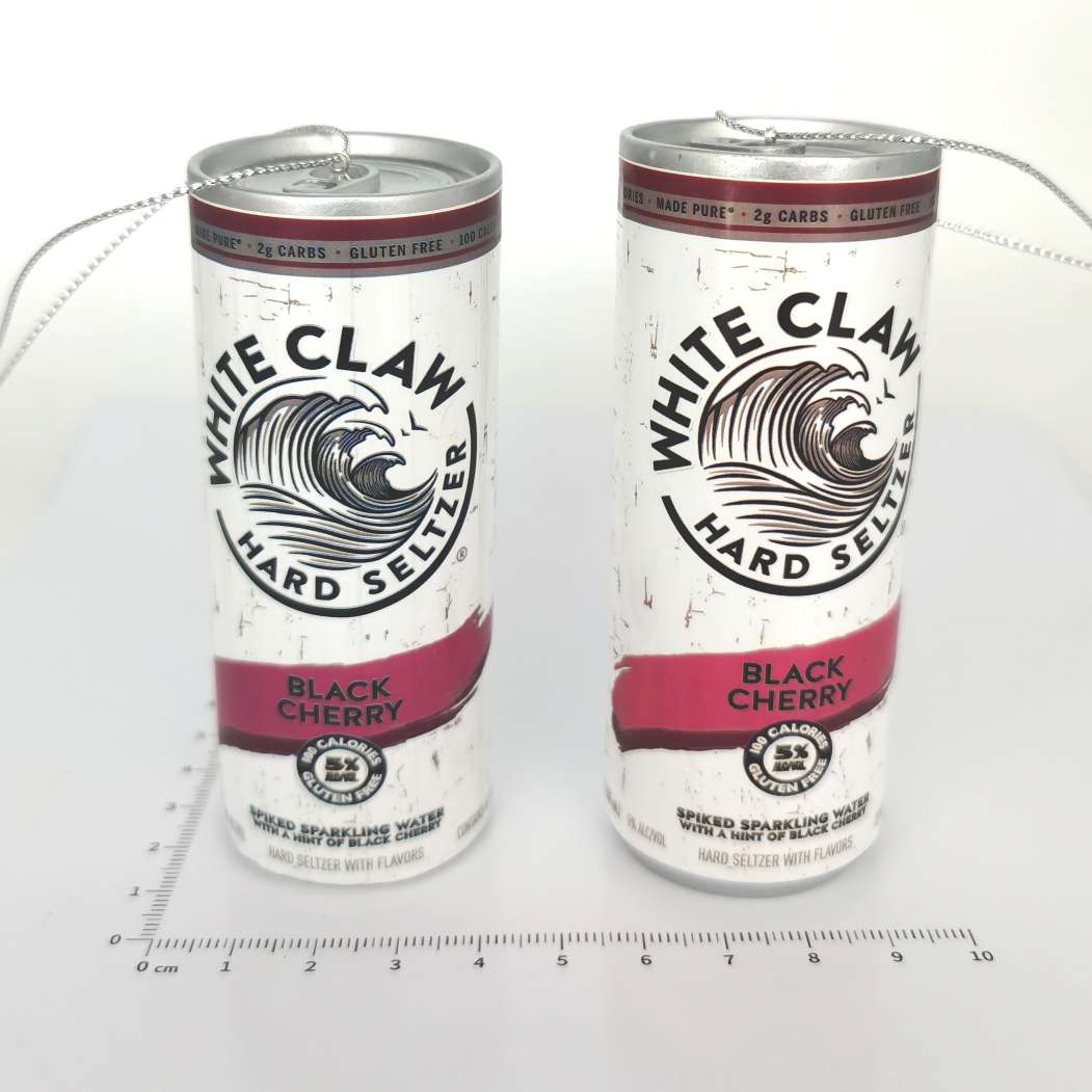 Simulation toys, food toys, ornaments, pendants, extra-large cans, supermarket and convenience store bottles, 3.5*9.5cm resin accessories