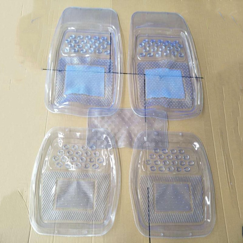 汽车PVC珍珠通用脚垫5pc  四季通用脚垫 防滑防水QW -348