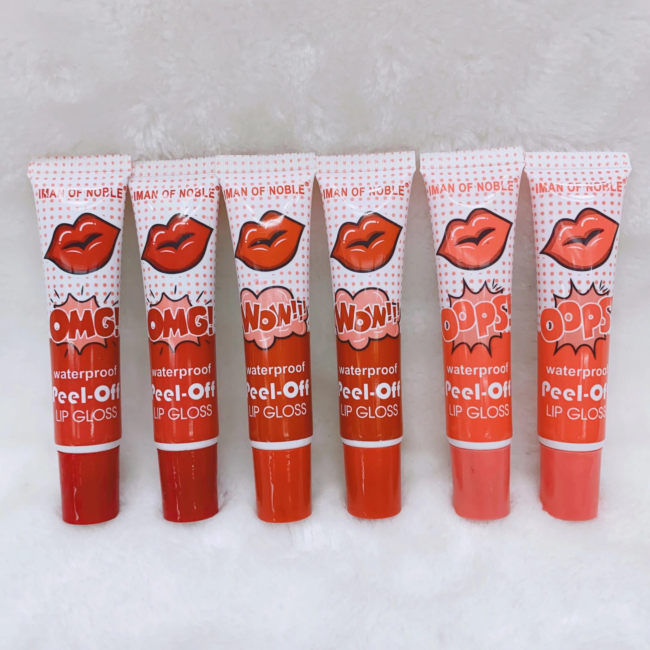 IMAN/撕拉唇彩/六色/滋润/不拔干/不掉色产品图