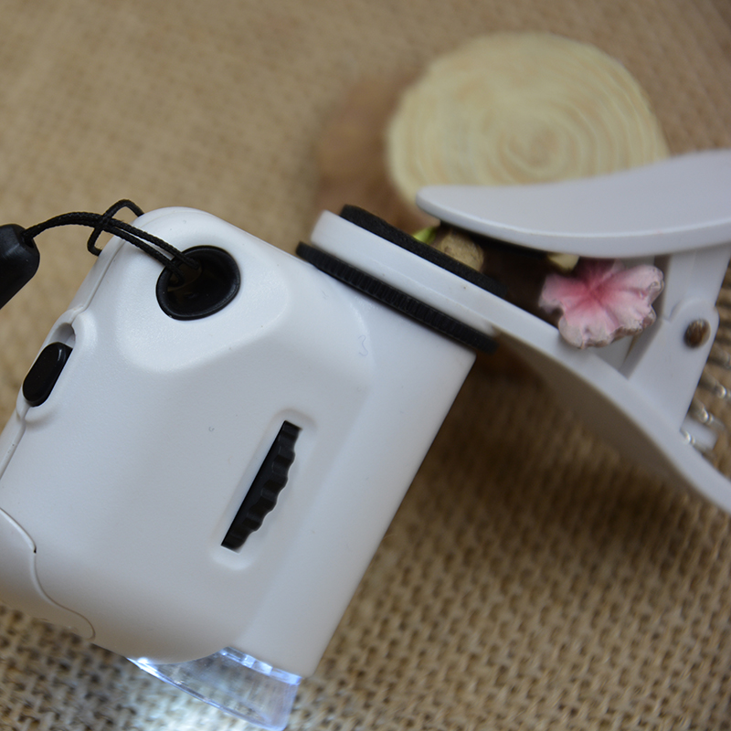 Universal phone holder with lamp lanyard 7004CB microscope magnifying glass Specification image