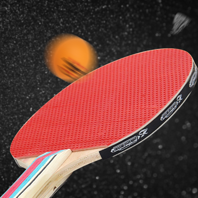 Professional Pingpong Paddle Kids Indoor Fitness Group Activities Long Handle Shakehand Table Tennis Rackets