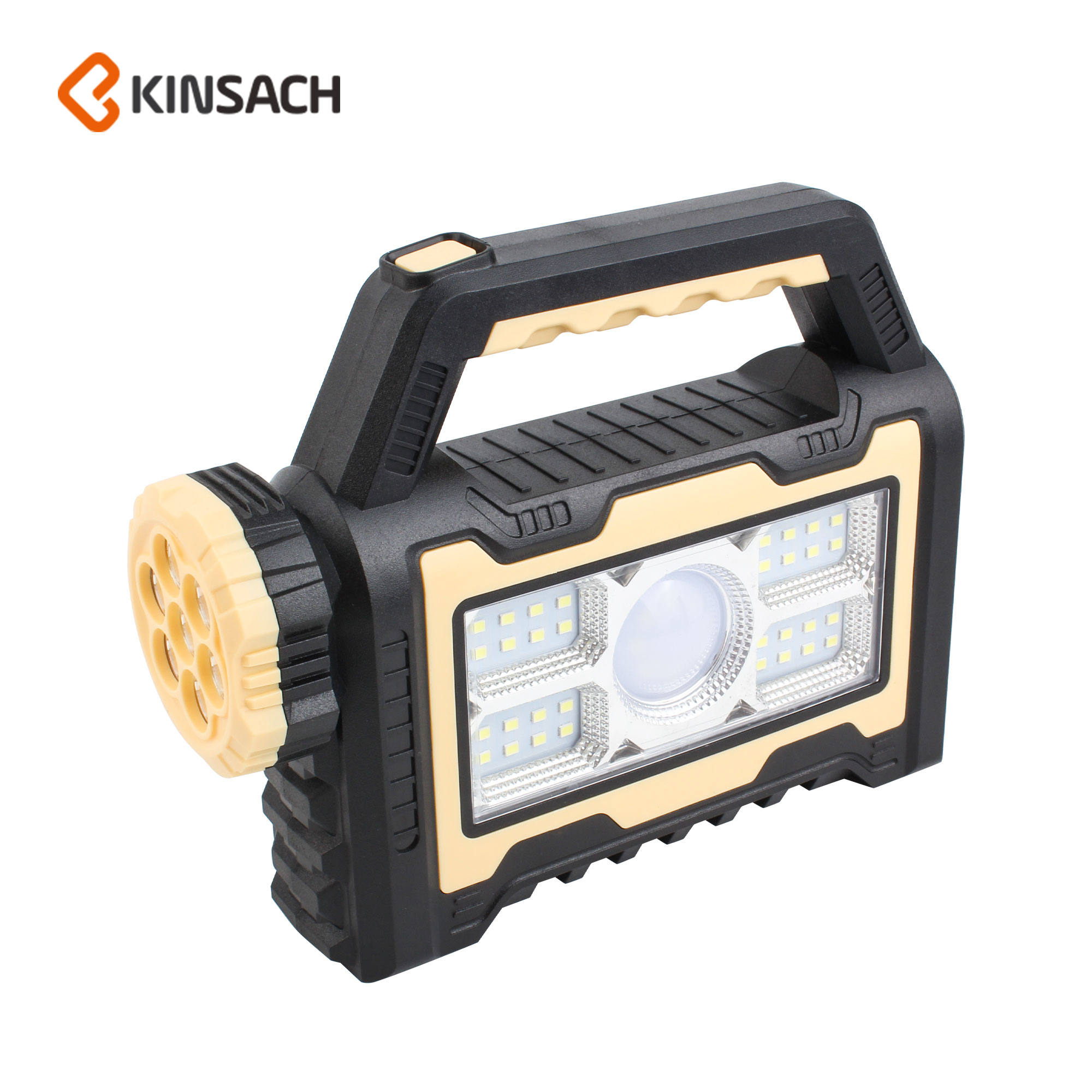 Sun can hand lamp new lighting rechargeable flashlight COB should urgent lamp factory direct sales batch