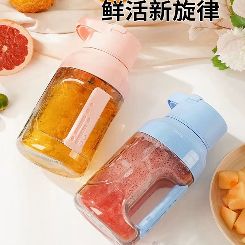 Ton Ton Drum Electric Juicer Portable Summer Wireless Ton Ton Drum Household 1500Ml Large Capacity Juice Machine