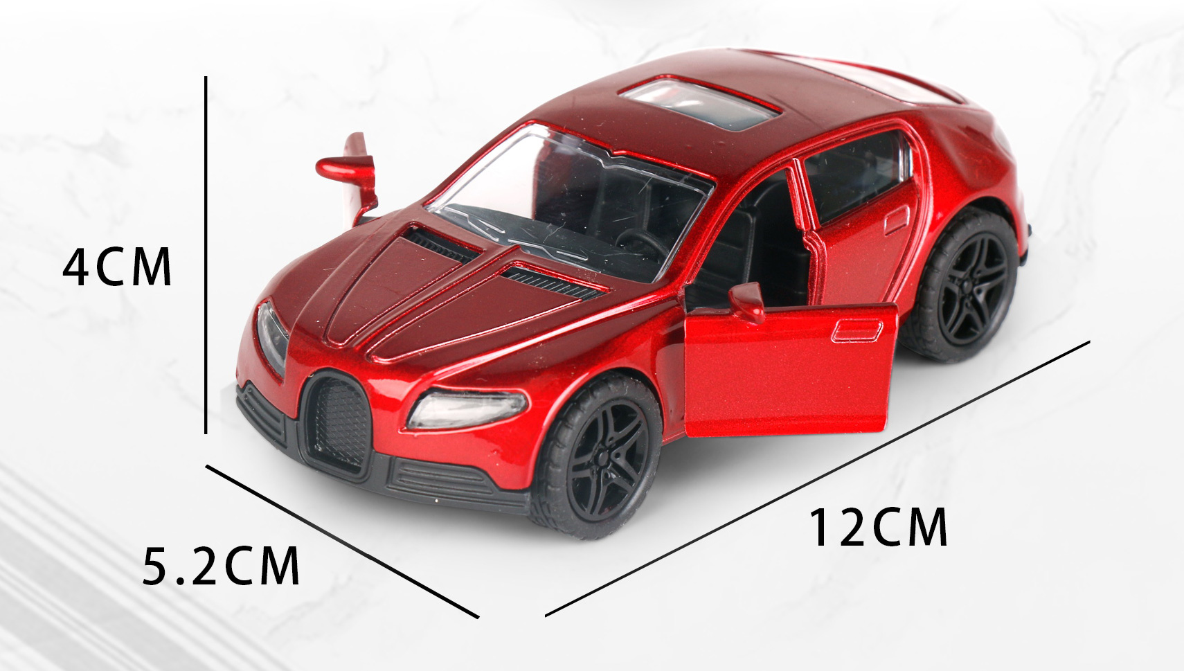 1:32 alloy toy, gift model, collectible, inertia bestseller, essential for boys, Rebound car, divine car, off-road car Specification image