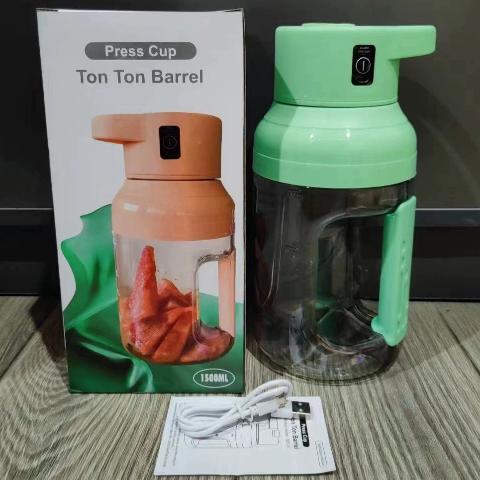 Ton Ton Drum Electric Juicer Portable Summer Wireless Ton Ton Drum Household 1500Ml Large Capacity Juice Machine Application Scenario