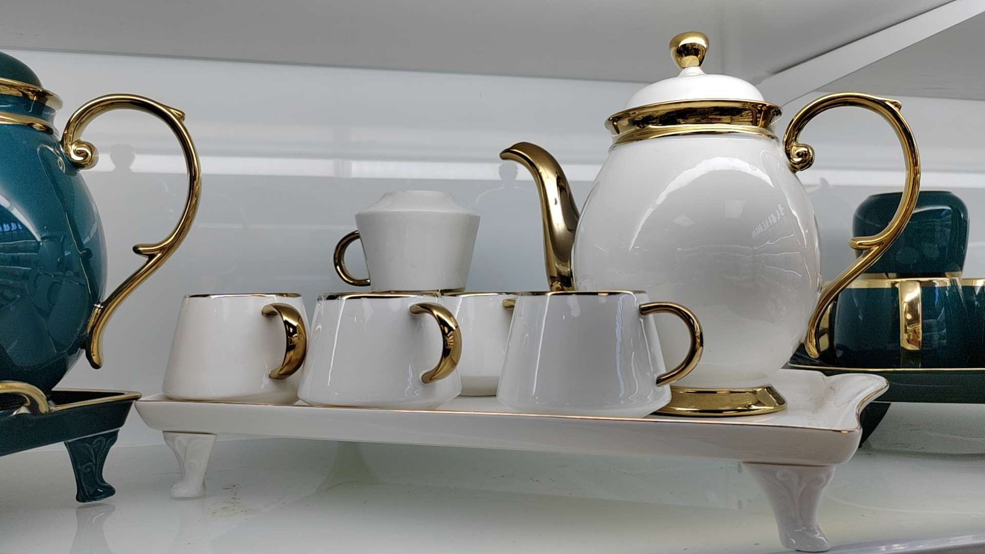 Jingdezhen Ceramic Coffee Cup Set Teapot Set European Water Set Afternoon Tea Cup details Picture