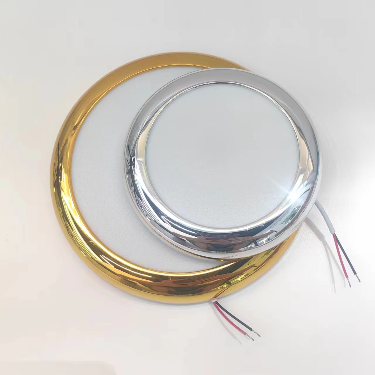 LED panel lights, commercial photos, visible and concealed panel lights, ceiling lights details Picture