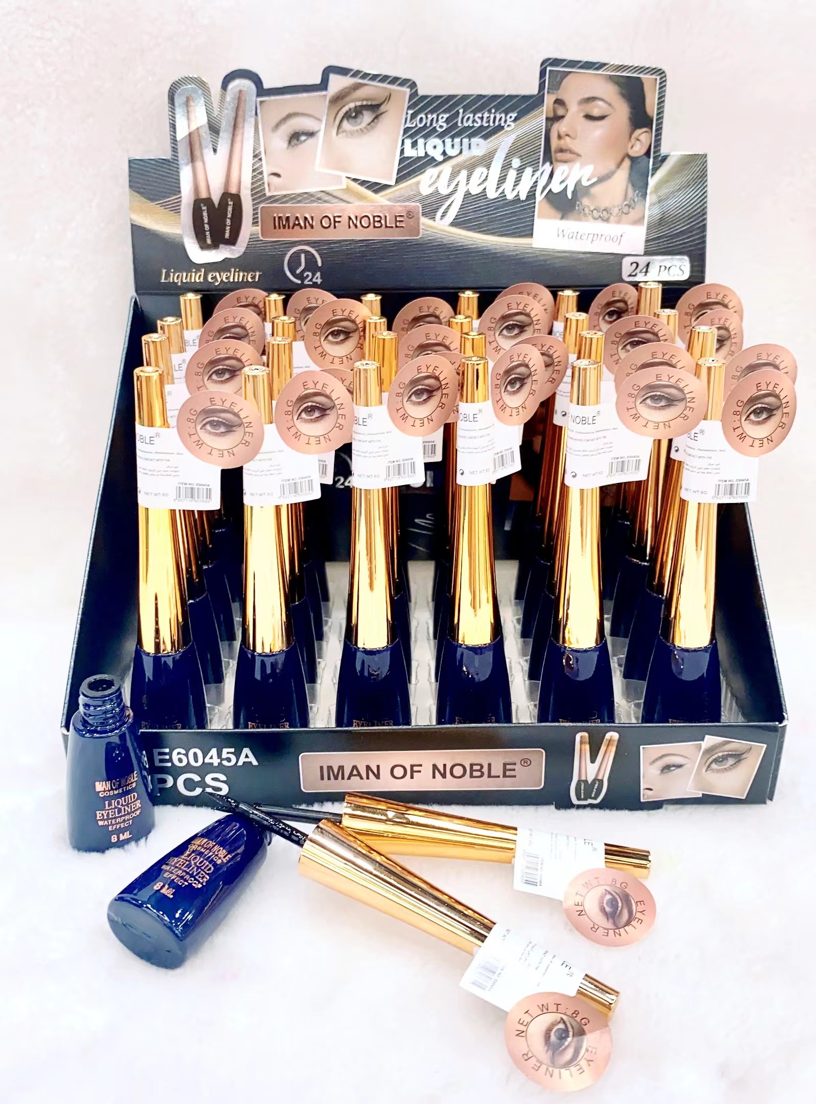 IMANOF NOBLE brand 2023 new liquid eyeliner advanced waterproof, sweatproof, non-smudging lasting with details thumbnail