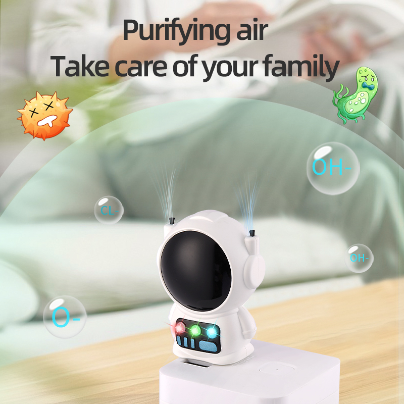 The new type of negative ion oxidation deodorizing air purifier is a plug-and-play negative ion purifier for home, car and office use details Picture