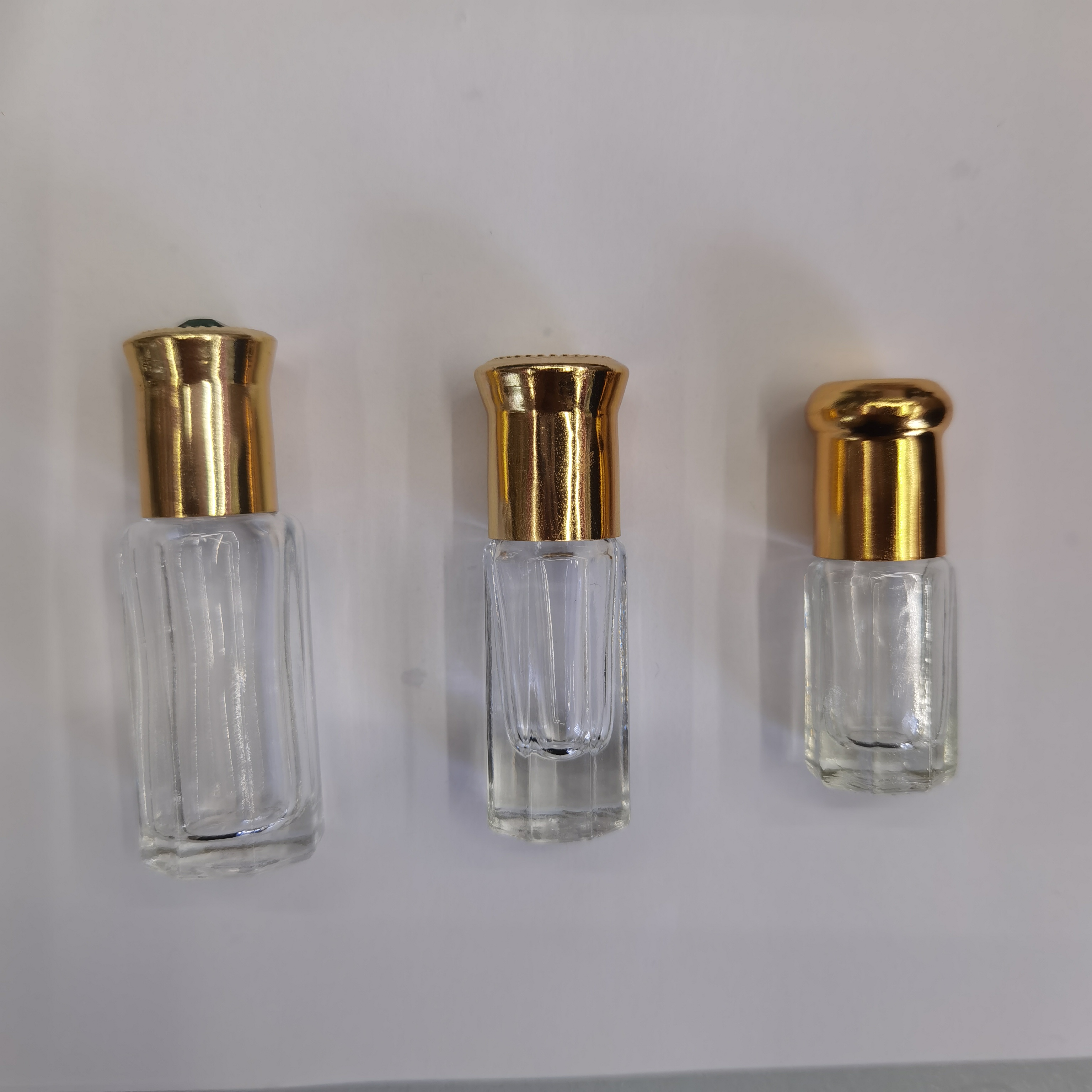 香水瓶小八角瓶三种盖子可配多种规格细高版详情图1