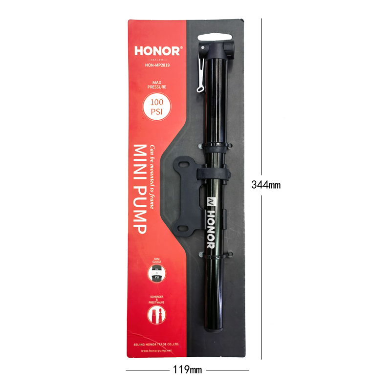 230517 aluminum alloy air pump, mountain bike aluminum alloy air pump, high-pressure air pump, portable bicycle mini air pump Item Picture