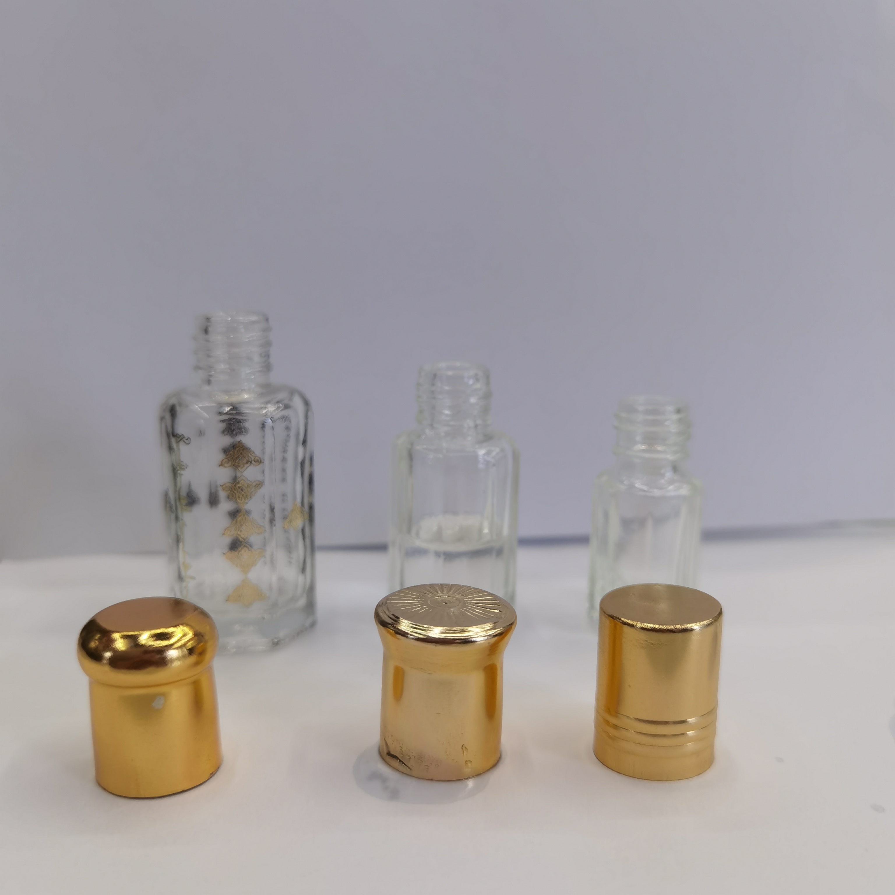 小八角香水瓶三种盖子可配多种规格详情图2