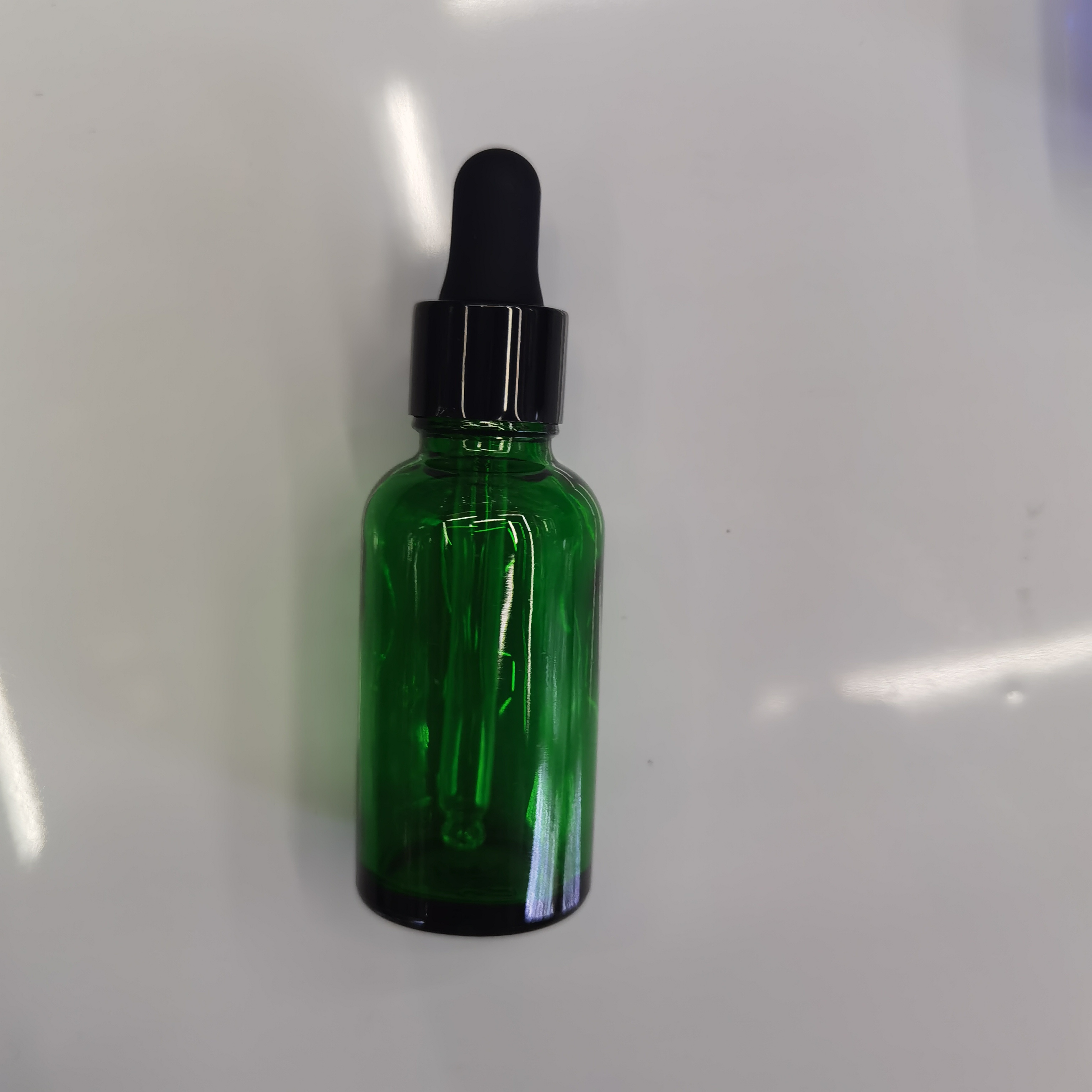 30ml精油瓶多种颜色一套茶色绿色蓝色透明款详情图3