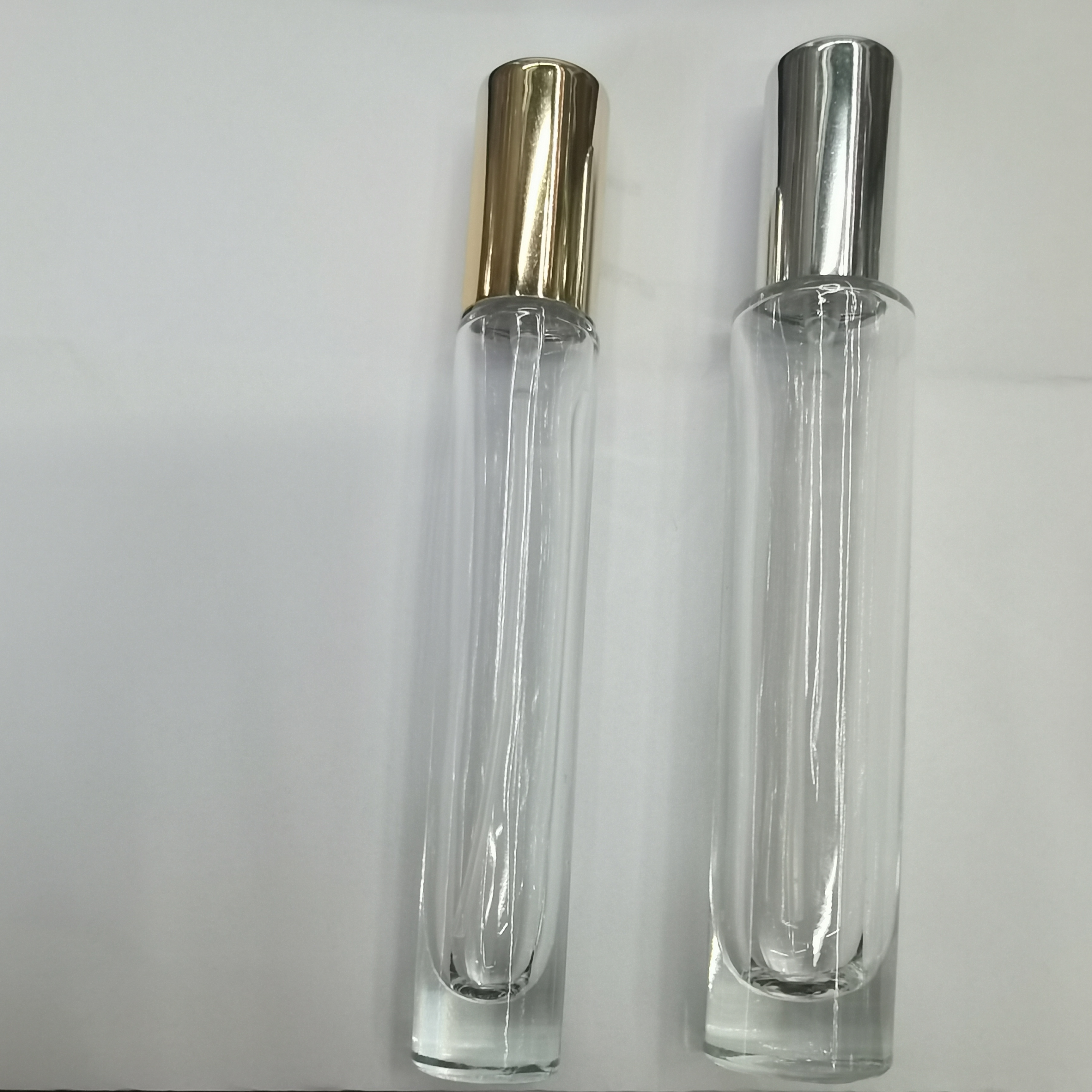长管圆管香水分装瓶10ml15ml透明瓶液体分装瓶一整套图