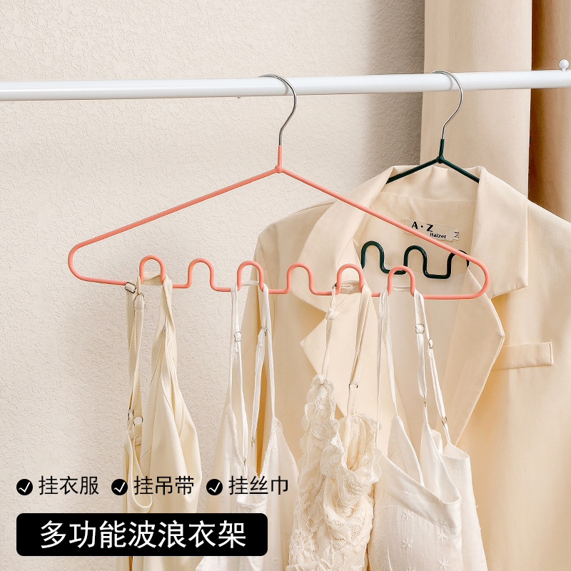 纳米浸塑波浪衣架