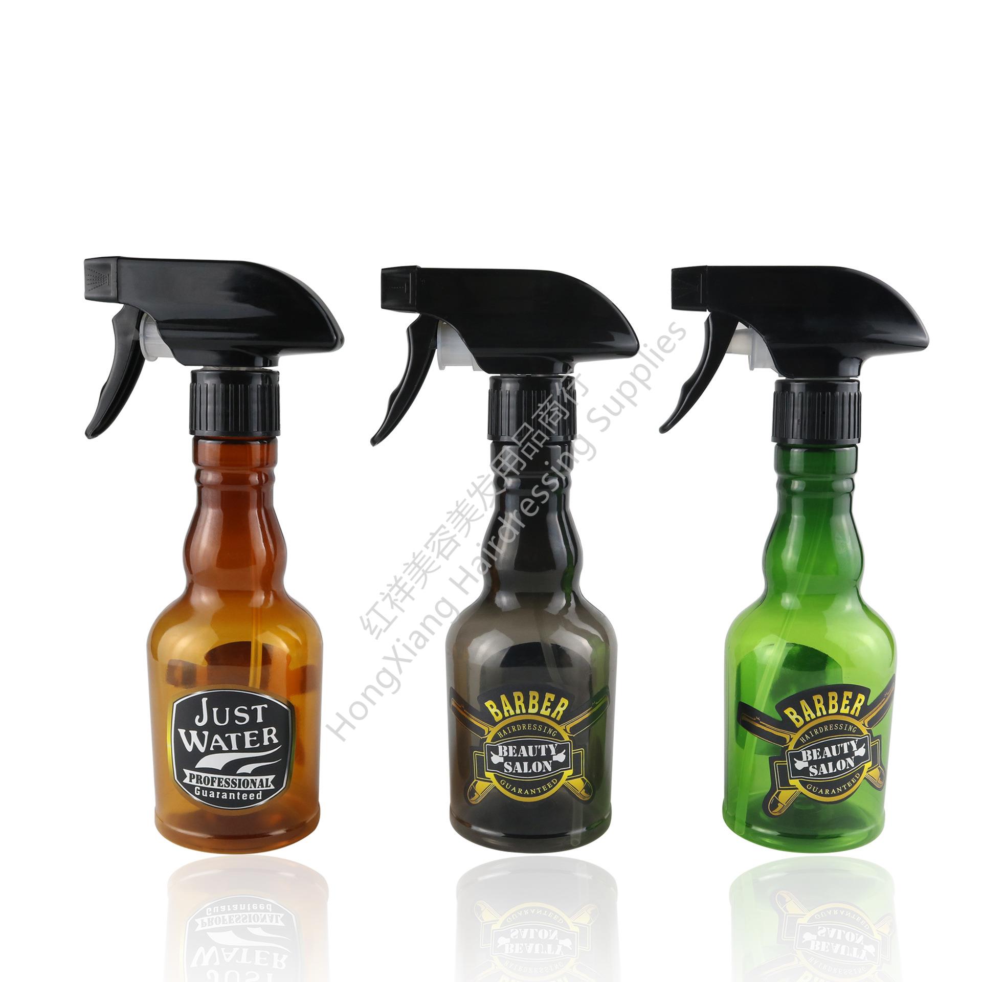 Factory direct adjustable water bottle hair salon hair wet light water bottle household garden water cleaners