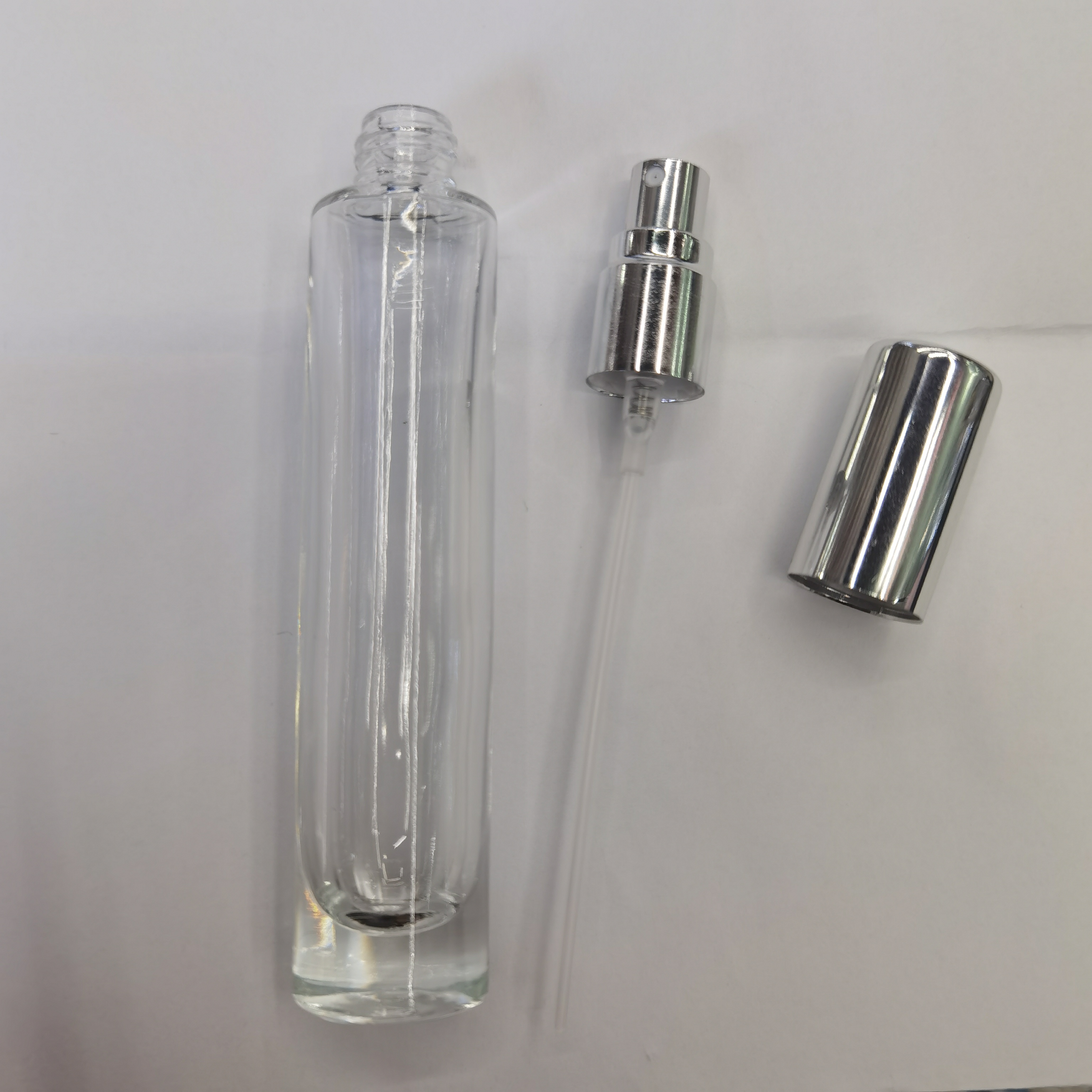 长管圆管香水分装瓶10ml15ml透明瓶液体分装瓶一整套详情图5