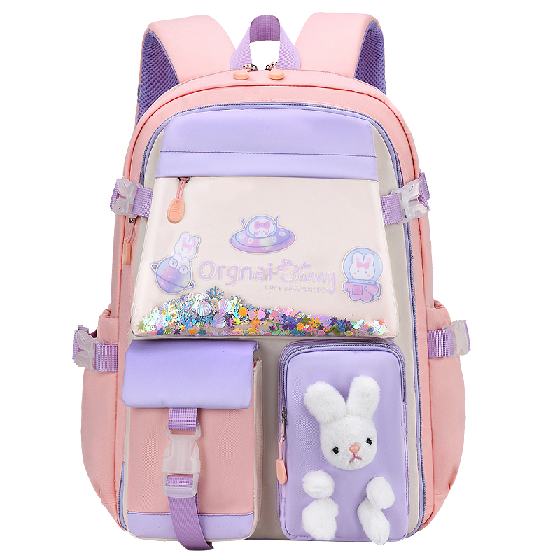 LZJ-3776, a large capacity all-in-one backpack for students in grades 1-6