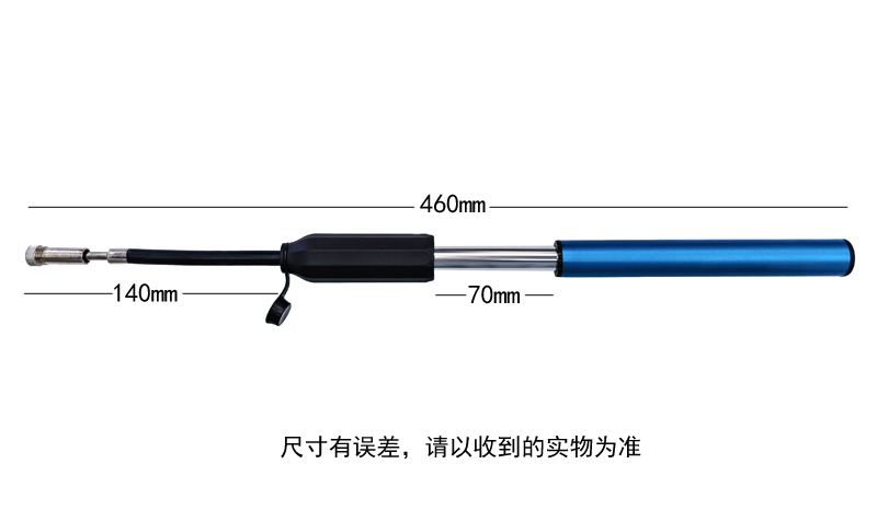 230518短气筒铝合金打气筒山地自行车铝合金打气筒高压打气筒便携单车小迷你气筒详情10