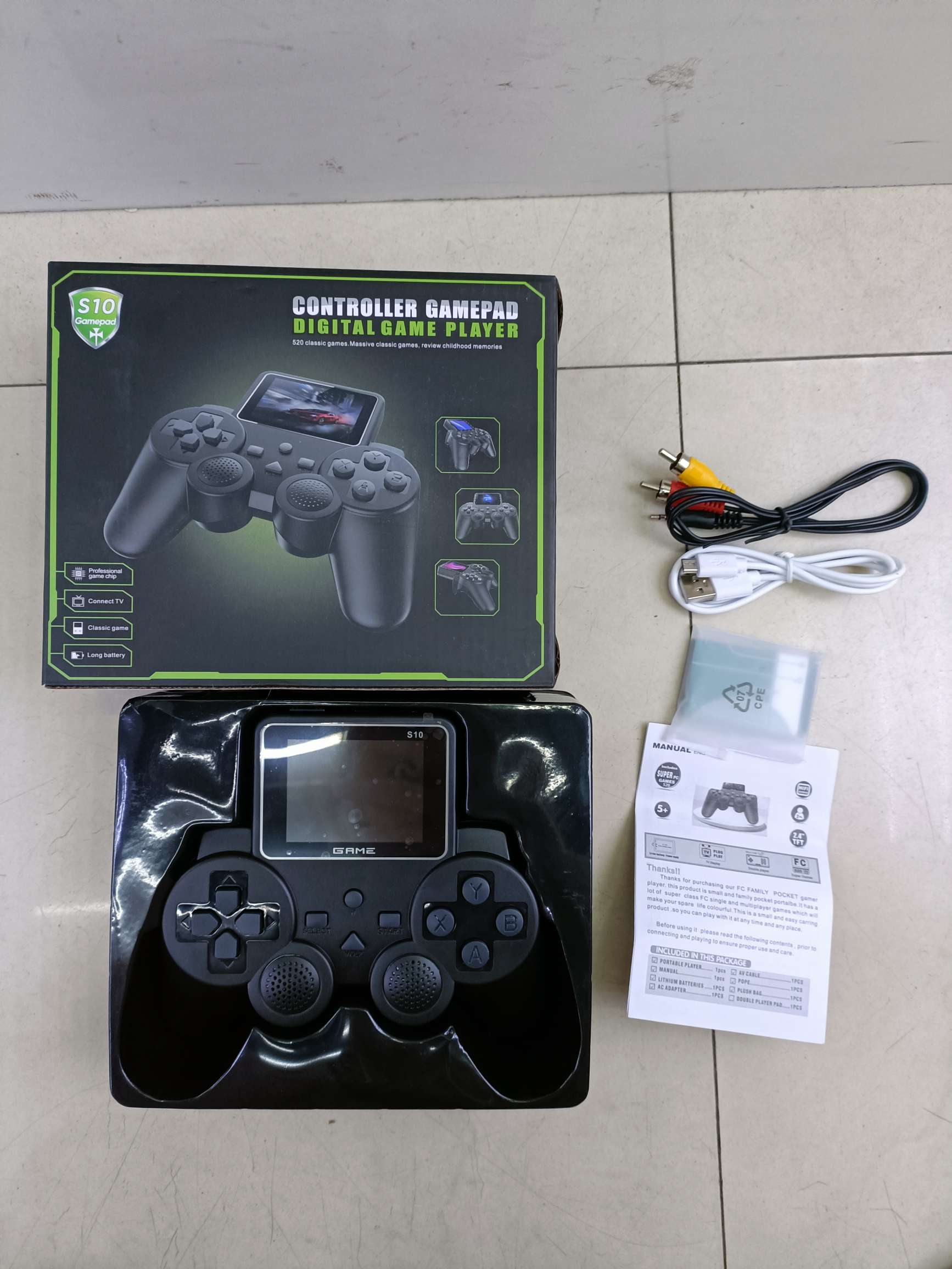 S10 console remote controller console 520 games