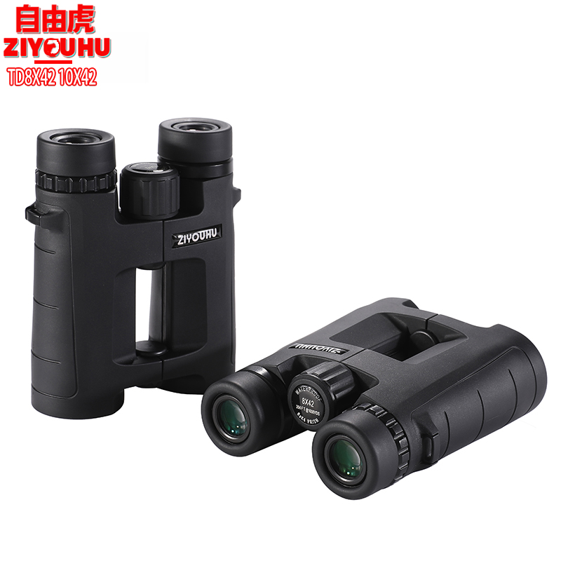 Free Tiger TD8x42 10x42 straight Hollow binoculars wide-field low-light night vision binoculars details Picture