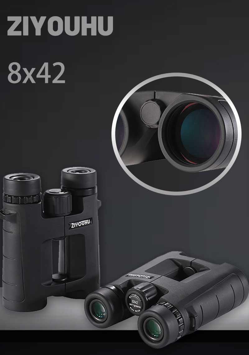Free Tiger TD8x42 10x42 straight Hollow binoculars wide-field low-light night vision binoculars pic 25