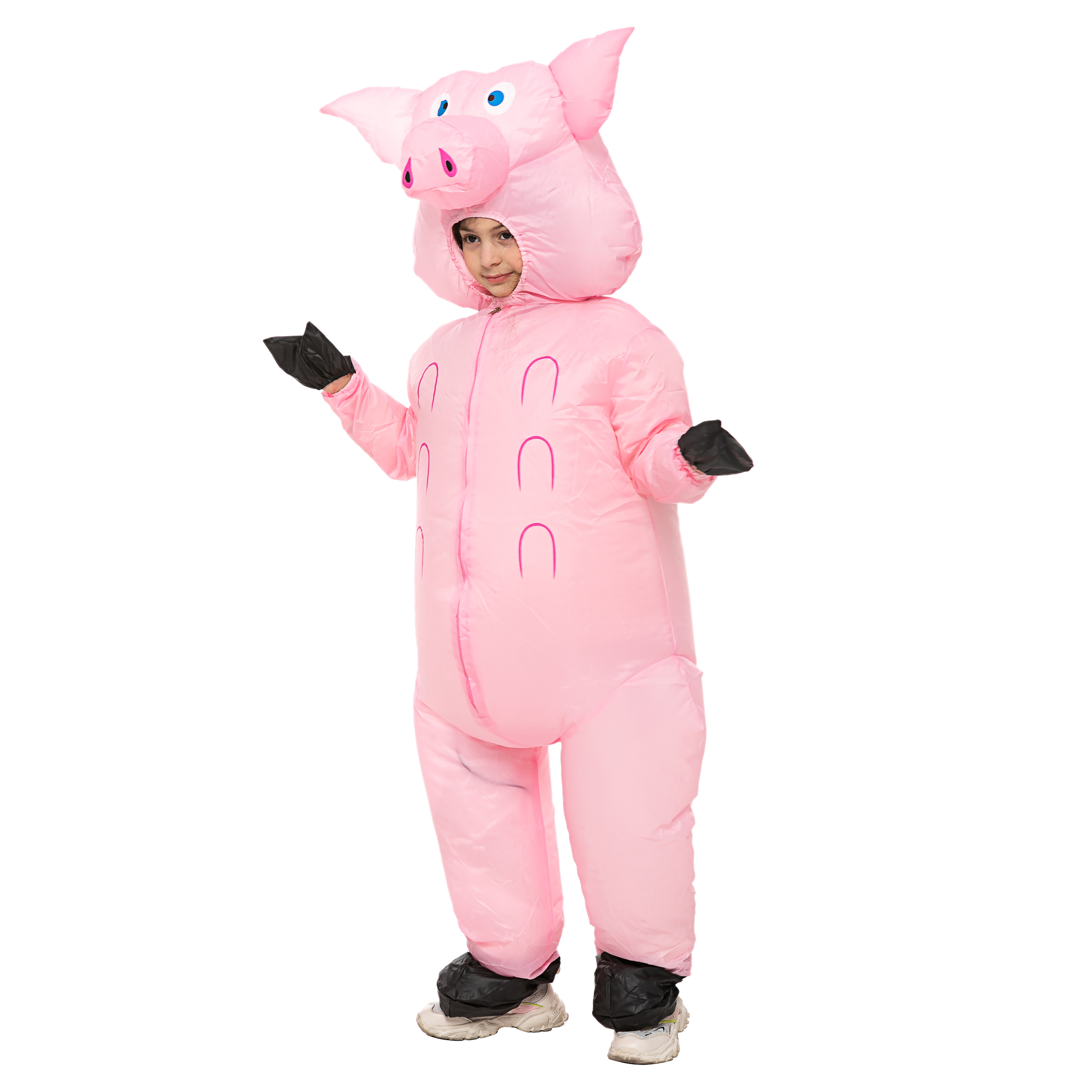 万圣节卡通人偶服装充气猪猪服装可爱猪充气服舞台表演搞笑表演服详情图5