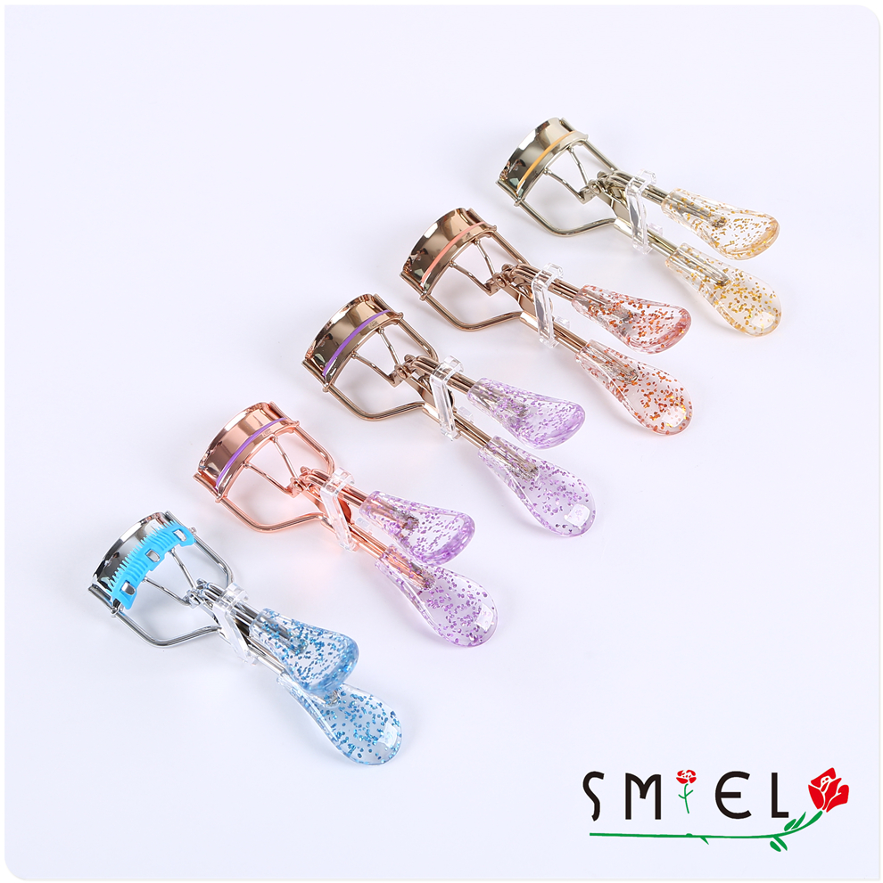 Stainless steel eyelash curler, natural curling and shaping mini curler, false eyelash curler assistant, portable makeup tool
