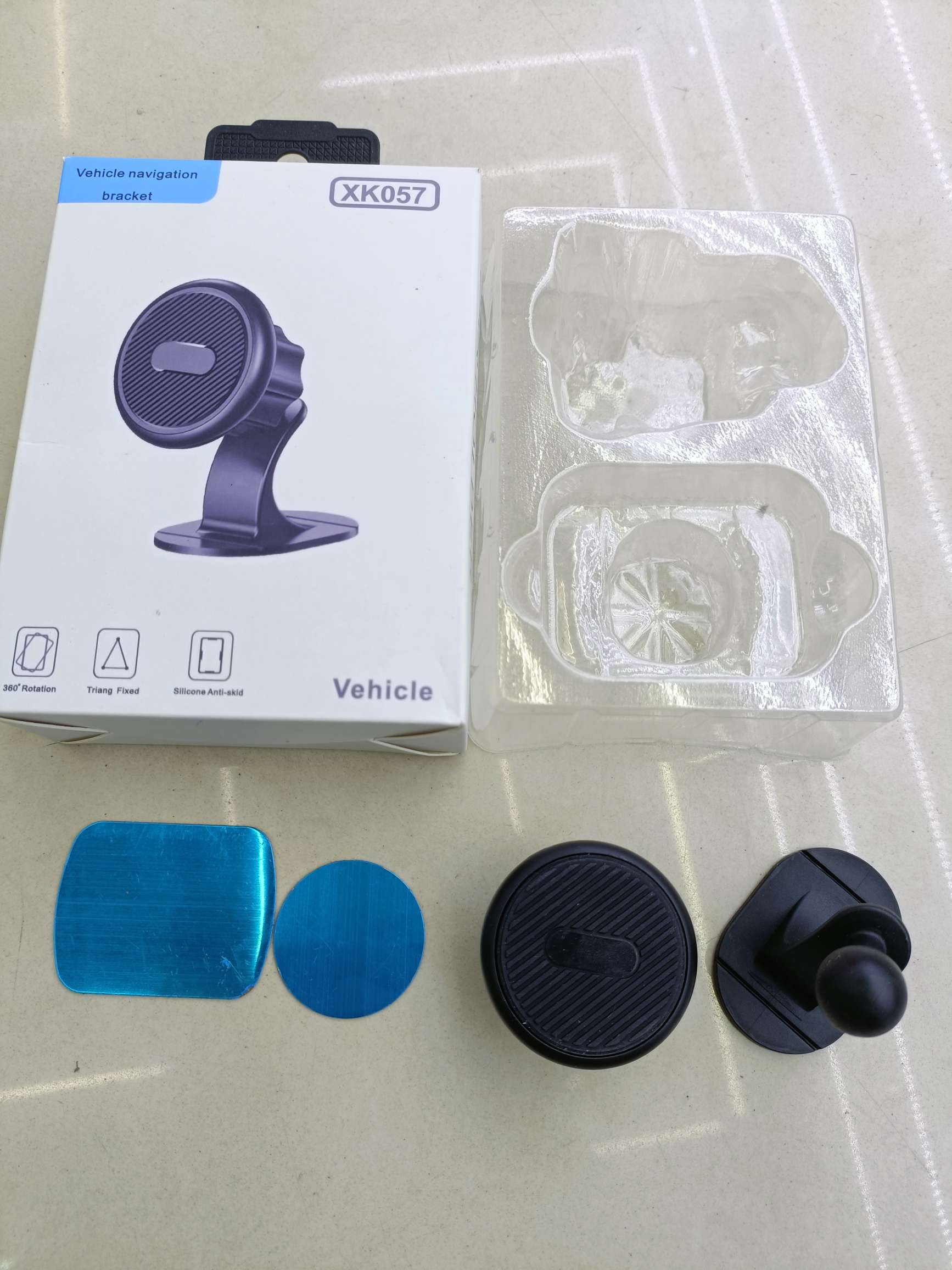 椭圆形碳纤维纹路磁吸粘贴车载手机支架/方形斜条纹磁吸粘贴支架/长方形磁吸粘贴手机支架/圆形磁吸粘贴支架 车载支架磁吸支架详情图16