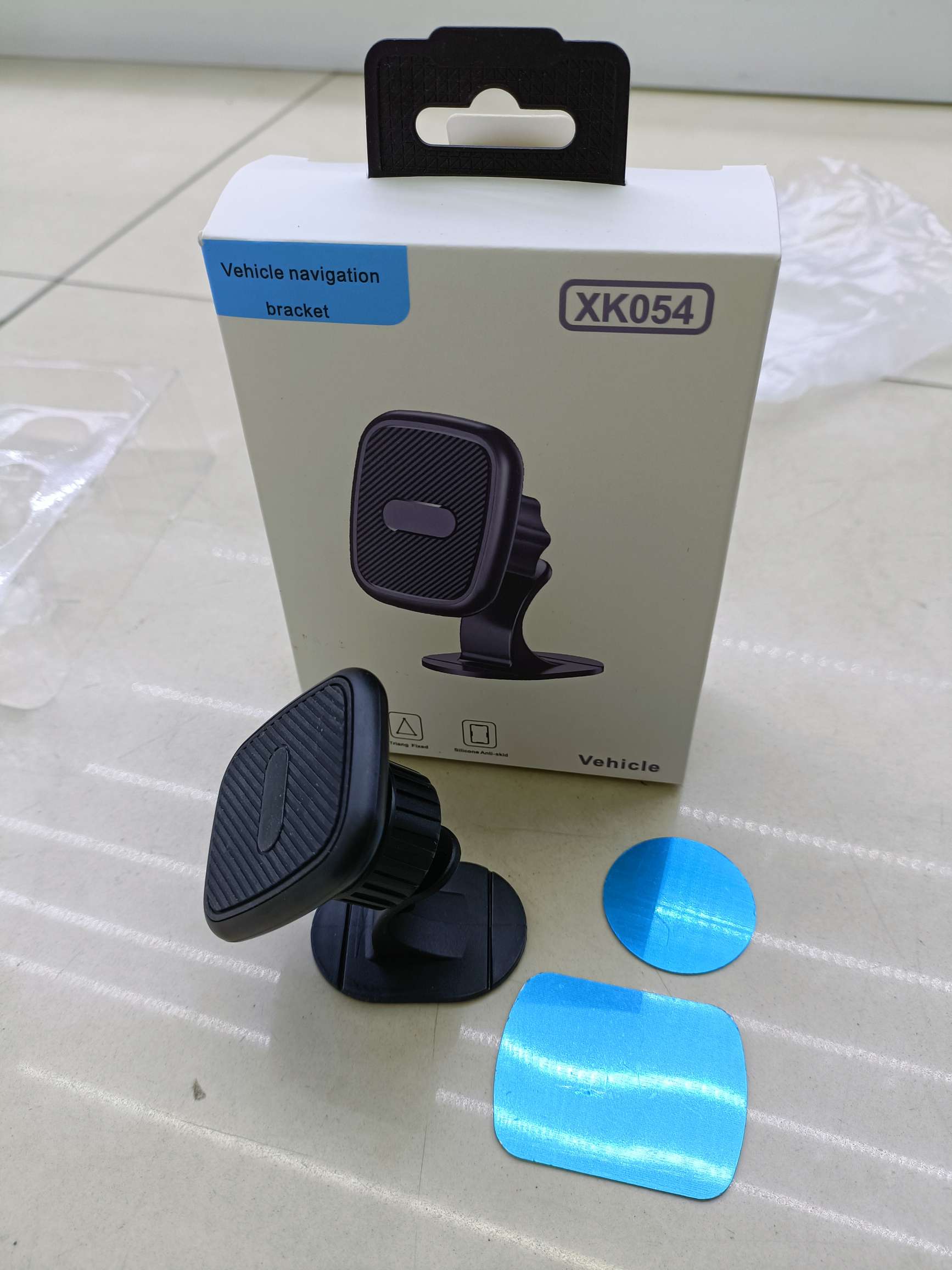 椭圆形碳纤维纹路磁吸粘贴车载手机支架/方形斜条纹磁吸粘贴支架/长方形磁吸粘贴手机支架/圆形磁吸粘贴支架 车载支架磁吸支架详情图5