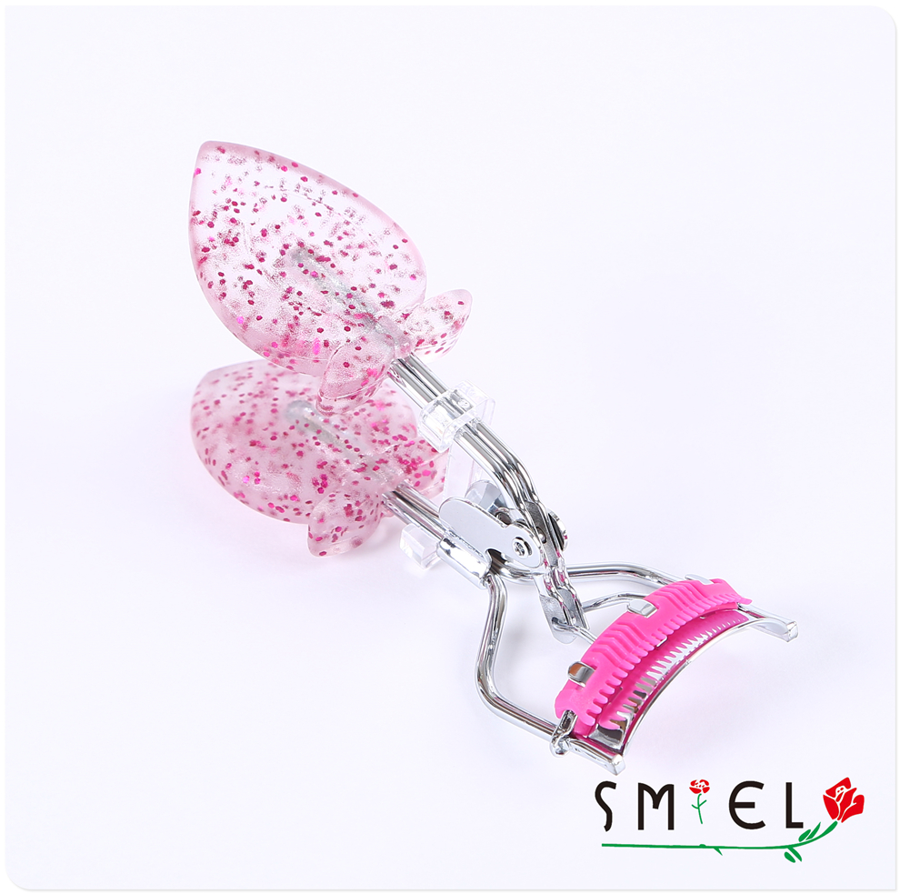 Wholesale of stainless steel eyelash curlers with one-time setting for local sunflower curls Application Scenario