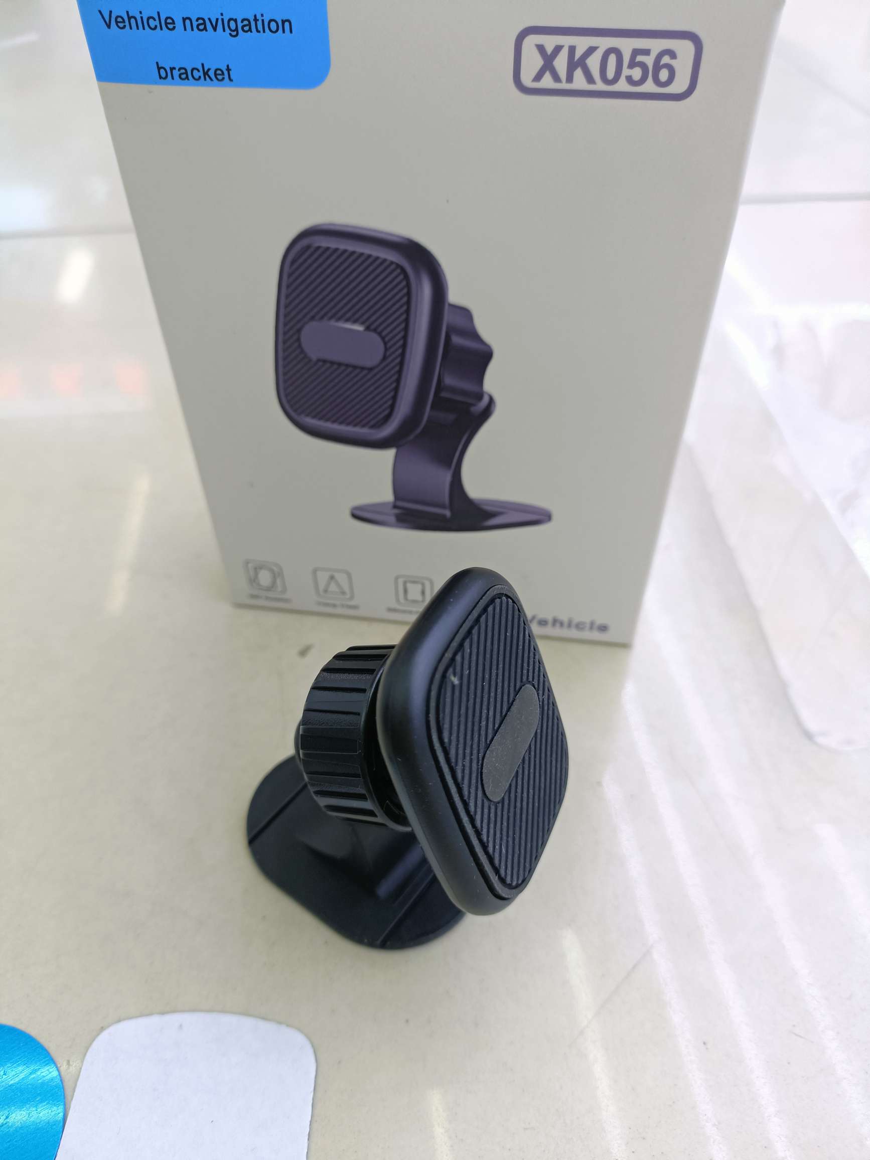 椭圆形碳纤维纹路磁吸粘贴车载手机支架/方形斜条纹磁吸粘贴支架/长方形磁吸粘贴手机支架/圆形磁吸粘贴支架 车载支架磁吸支架详情图15