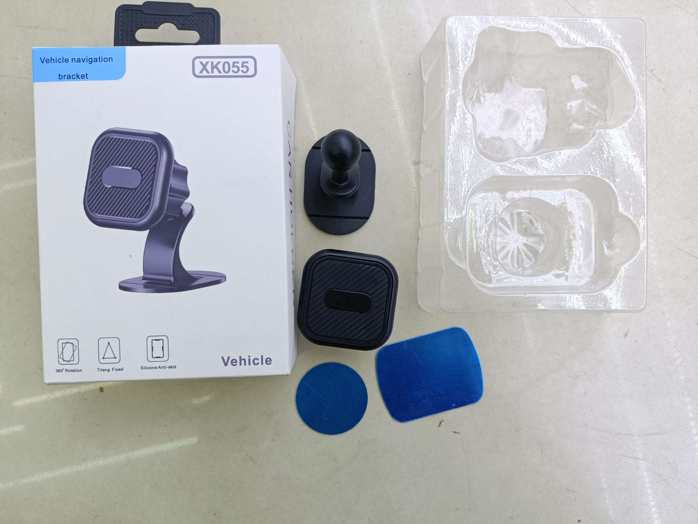 椭圆形碳纤维纹路磁吸粘贴车载手机支架/方形斜条纹磁吸粘贴支架/长方形磁吸粘贴手机支架/圆形磁吸粘贴支架 车载支架磁吸支架详情图8