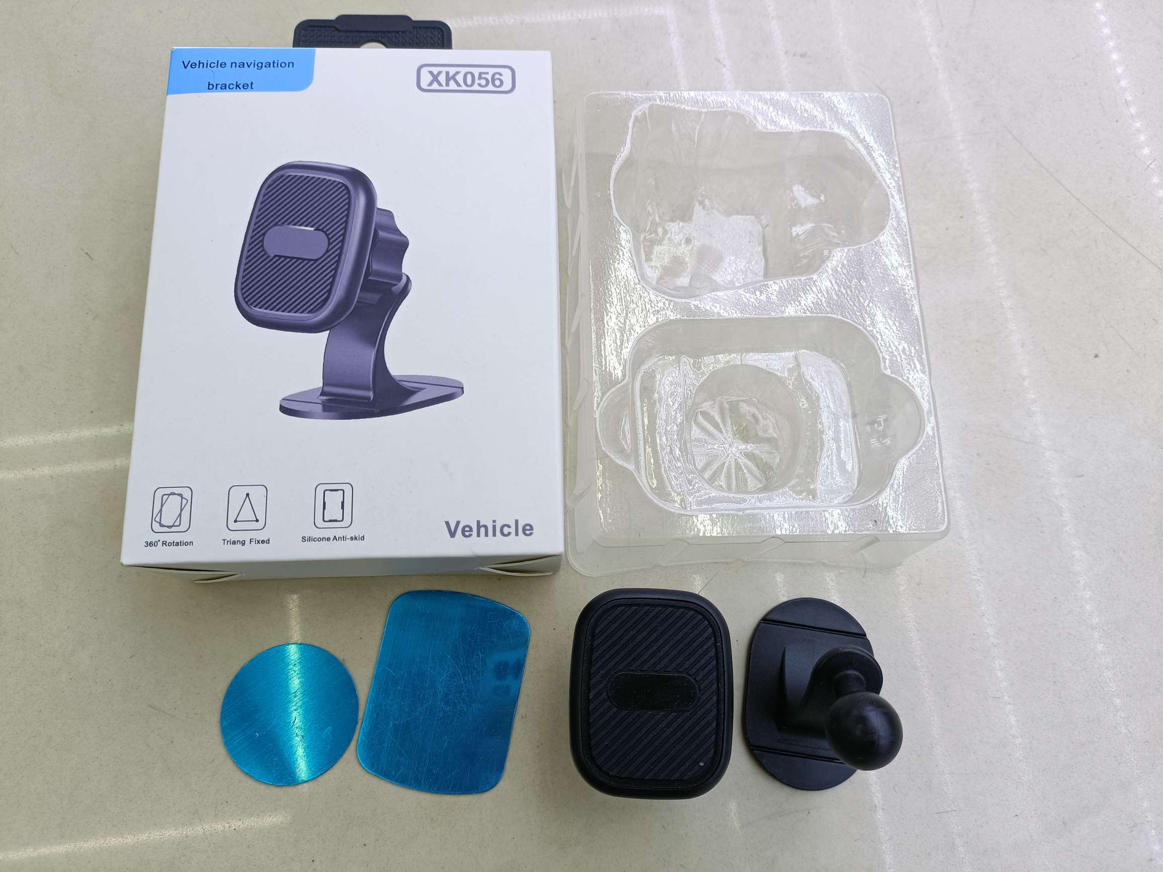 椭圆形碳纤维纹路磁吸粘贴车载手机支架/方形斜条纹磁吸粘贴支架/长方形磁吸粘贴手机支架/圆形磁吸粘贴支架 车载支架磁吸支架详情图12