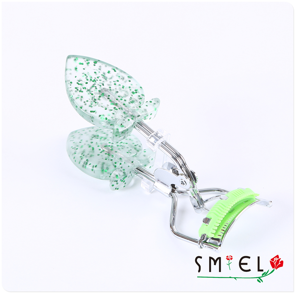 Wholesale of stainless steel eyelash curlers with one-time setting for local sunflower curls Specification image