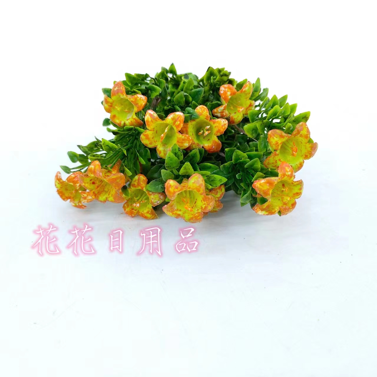 仿真花假花盆景单支绿植小喇叭花各个场合摆件装饰品详情9