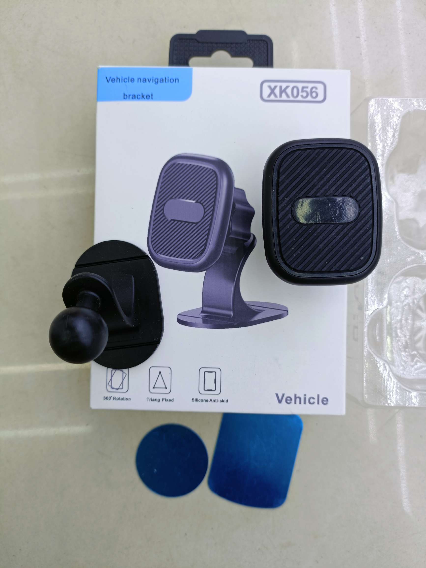 椭圆形碳纤维纹路磁吸粘贴车载手机支架/方形斜条纹磁吸粘贴支架/长方形磁吸粘贴手机支架/圆形磁吸粘贴支架 车载支架磁吸支架详情图13