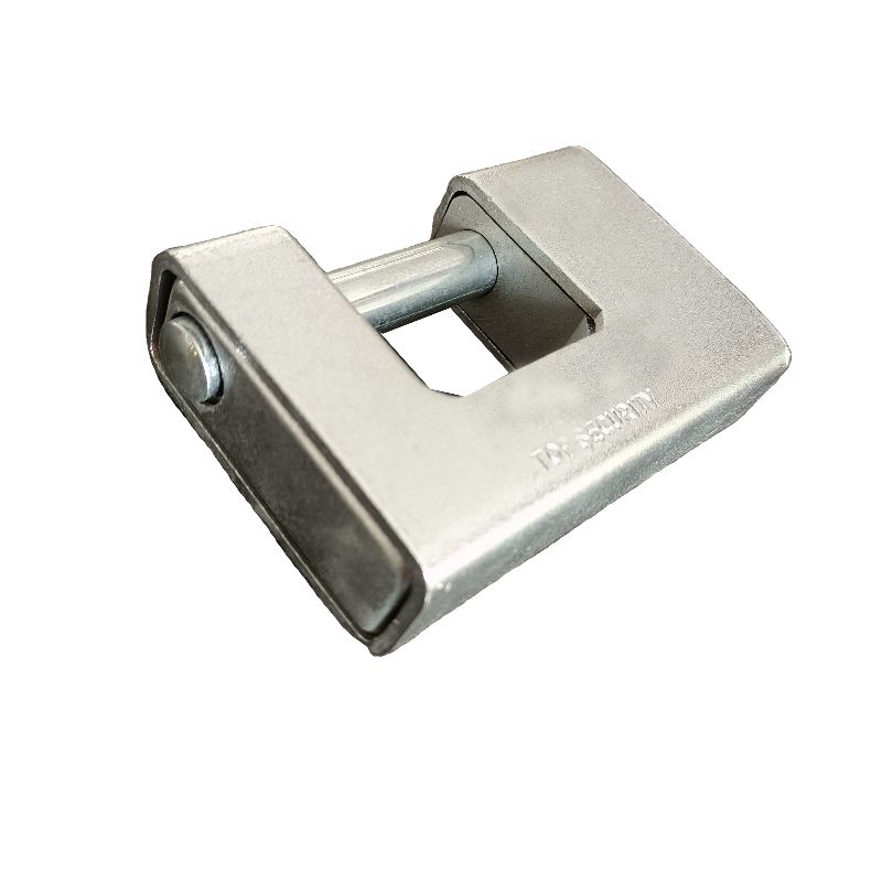 Rarlux高安全实心不锈钢项链挂锁防盗矩形挂锁详情图2